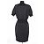 Louis Vuitton Kleid aus Wolle Schwarz - Ansicht 4