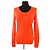 Courreges Top de lana naranja Courrèges