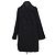 Abrigo de lana negro Sonia Rykiel