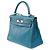 Hermès Borsa HERMES Kelly 28 in Pelle Blu - 104041 - vista 6