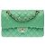 Borsa CHANEL Timeless/Classique in Pelle Verde - 104053 - vista 4