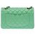 Borsa CHANEL Timeless/Classique in Pelle Verde - 104053 - vista 5