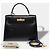 Hermès Borsa HERMES Kelly 28 in Pelle Nera - 104042 - vista 3
