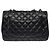 Borsa CHANEL Timeless/Classique in Pelle Nera - 104058 - vista 4
