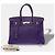 Hermès Borsa HERMES Birkin 35 in Pelle Violet - 104062 - vista 3