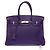 Hermès Borsa HERMES Birkin 35 in Pelle Violet - 104062 - vista 4