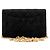 CHANEL - Borsa a tracolla Wallet On Chain 2.55 in velluto nero - vista 3