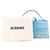 JACQUEMUS - Borsa a tracolla Le Bambino Jacquemus in pelle embossed coccodrillo blu - vista 9
