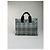 Burberry Nova Check Tote Vintage Anfang 2000er Hellblau - Ansicht 6