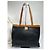 Céline Vintage Celine Structured Pebbled Leather Top-Handle Bag c. 2009 Black Tan - view 13