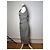 Vintage Givenchy Baumwolle Midi Kleid Grau Riccardo Tisci Ära M - Ansicht 2