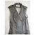 Vintage Givenchy Baumwolle Midi Kleid Grau Riccardo Tisci Ära M - Ansicht 6
