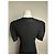 Vintage Chloé Kleid mit Spitzenbesatz Schwarz 7AR - Ansicht 15