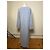 Vintage Issey Miyake Maxikleid Hellblau M - Ansicht 3