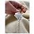 Vintage Issey Miyake Wollstrick-Cardigan Cream S - Ansicht 9