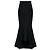 Alexandre Vauthier schwarzer High-Waisted High-Low Maxi-Rock aus Krepp mit ausgestelltem Saum