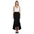 Alexandre Vauthier schwarzer High-Waisted High-Low Maxi-Rock aus Krepp mit ausgestelltem Saum - Ansicht 6