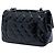 Chanel Mini Rectangular Classic Patent Single Flap Crossbody Bag Schwarz - Ansicht 2