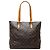 Louis Vuitton Monogram Cabas Mezzo Tote Bag Braun
