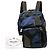 Prada Tessuto geometrischer Rucksack schwarz - Ansicht 6