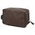 Pouch Hermès Globe Trotter MM in tela marrone - vista 2