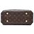 Borsa Satchel Louis Vuitton Monogram Montaigne BB Marrone - vista 3