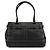 Coach Borsa Tote Hamptons in pelle martellata nera F10213 - vista 3