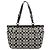 Coach Borsa Tote F17726 Grey Black Signature Canvas