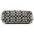 Coach Borsa Tote F17726 Grey Black Signature Canvas - vista 4