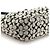 Coach Borsa Tote F17726 Grey Black Signature Canvas - vista 7