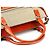 Chloé Borsa Tote in tela e pelle beige e marrone - vista 11