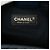Borsa Tote Chanel Medium Chevron in vitello grana blu con ciondolo a medaglione - vista 5