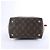Borsa Louis Vuitton Tournelle PM Monogram Canvas in Brown x Red M44027 - vista 8