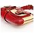 Coach Borsa a tracolla in paglia Legacy 105 Beige Burgundy - vista 9