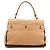 Yves Saint Laurent Borsa Muse Two in pelle beige - vista 3