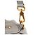 Marc by Marc Jacobs Borsa 2-Way Classic Q Baby Groovee in pelle grigia - vista 11