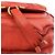 Chloé Borsa a tracolla Marcie in pelle rosso pallido - vista 10