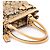 Coach Borsa Tote Hamptons Signature 8K06 Beige Tan - vista 10