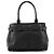 Coach  mala Hamptons 8A70 em couro liso preto - vista 3