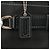 Coach  mala Hamptons 8A70 em couro liso preto - vista 6
