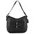 Coach Borsa a Tracolla Hobo 9266 in Pelle Nera con Clip