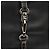 Coach Borsa a Tracolla Hobo 9266 in Pelle Nera con Clip - vista 6