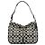Coach Borsa a Tracolla Hobo 6091 Grey Black Signature Clip