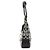 Coach Borsa a Tracolla Hobo 6091 Grey Black Signature Clip - vista 2