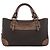 Céline Borsa Tote Boogie in pelle monogram marrone - vista 3