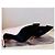 Décolleté Giuseppe Zanotti Lucrezia in pelle rosa e nera - vista 6