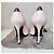 Décolleté Giuseppe Zanotti Lucrezia in pelle rosa e nera - vista 7