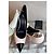 Décolleté Giuseppe Zanotti Lucrezia in pelle rosa e nera - vista 9