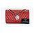 Chanel Leo / Lion Head Flap 25 cm rosso – Pelle di Agnello – Hardware Argento – Serie 14