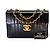 Chanel Mademoiselle Large / Maxi Flap Bag Nero – Hardware Oro – Carta, Sticker e Dustbag